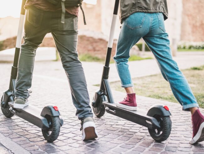 Electric scooters: the need for vigilance