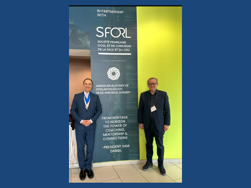A landmark moment for Canadian otolaryngology